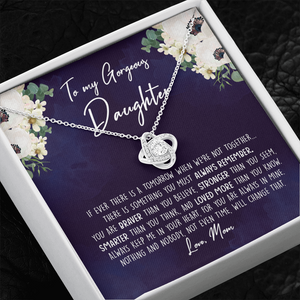 To My Gorgeous Daughter - You Are Braver Than You Believe - Necklace SO75