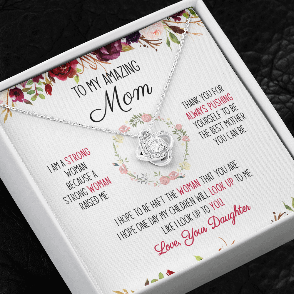 To My Amazing Mom - You're The Best Mom Ever - Necklace SO51V
