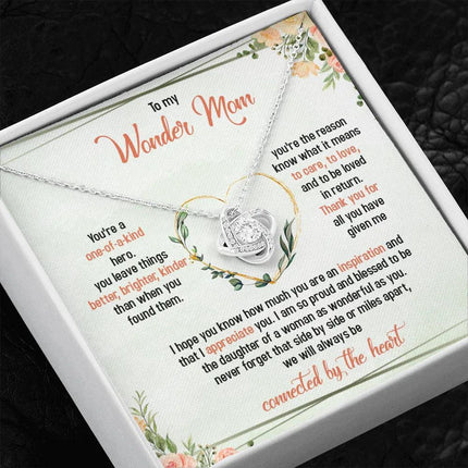 To My Wonder Mom You're One Of A Kind - Necklace SO45T - Charming Present