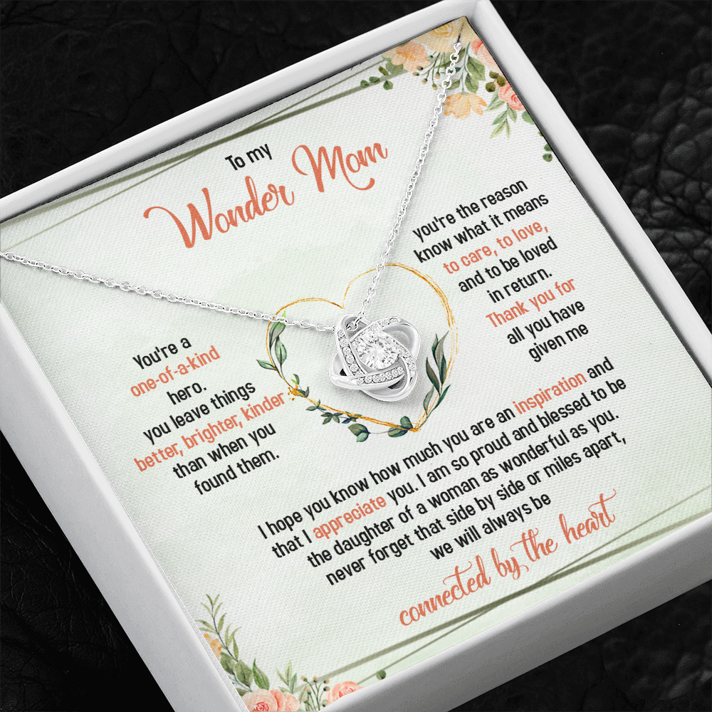 To My Wonder Mom You're One Of A Kind - Necklace SO45T