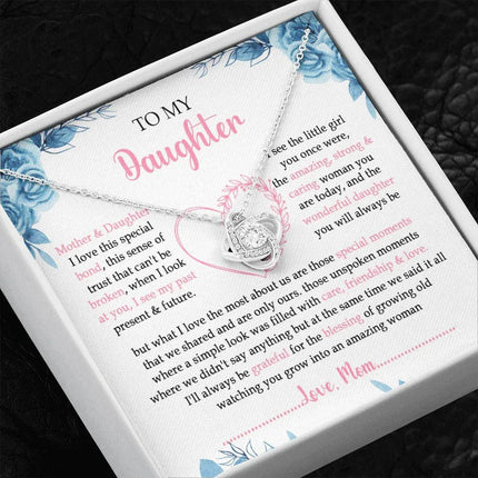 To My Daughter You Are My Wonderful Woman - Necklace SO43V - Charming Present