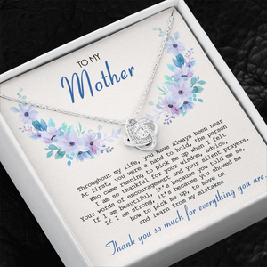 To My Mom - Thank You So Much For Everything You Are - Necklace SO71T
