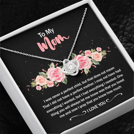 To My Mom - You Know How Much I Love You - Necklace SO80V - Charming Present
