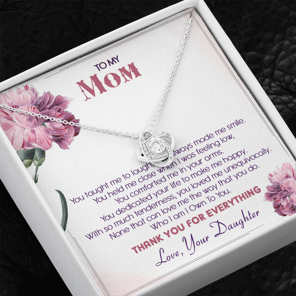 To My Mom Thank You For Loving Me Unconditionally - Necklace SO29T