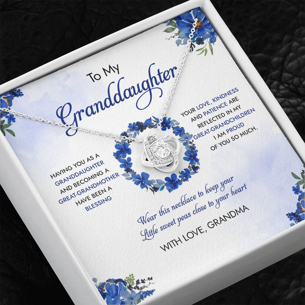 To My Granddaughter - I Am Proud Of You So Much - Necklace SO97