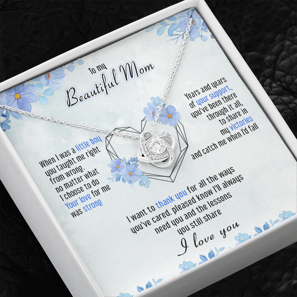 To My Mom I Just Want To Say Thank You - Necklace SO46T
