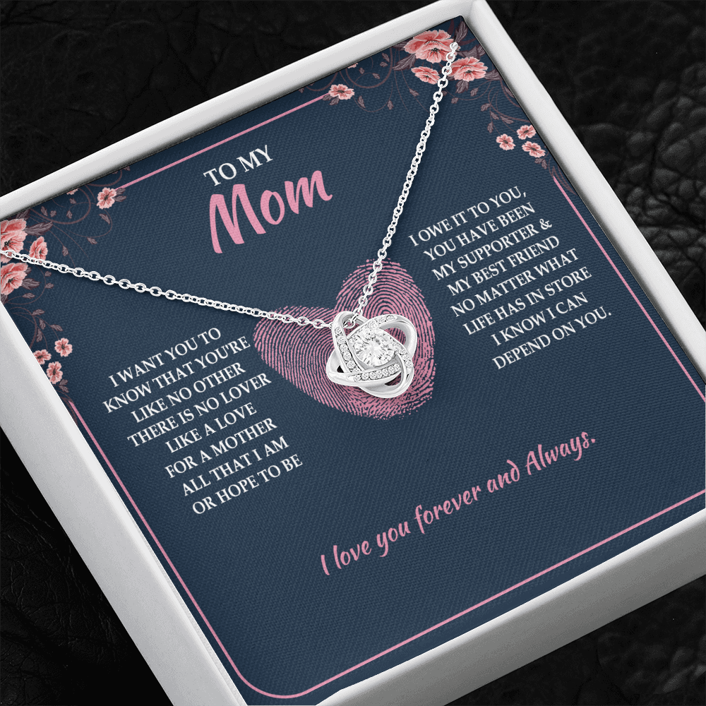To My Mom - Thank You For Guiding Me Through All Of This - Necklace SO125V