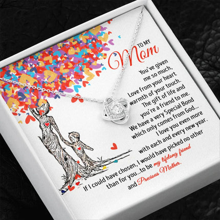 To My Mom - We Have A Very Special Bond - Necklace SO57T - Charming Present