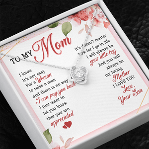 To My Mom - Always Be Your Little Boy - Necklace SO06V