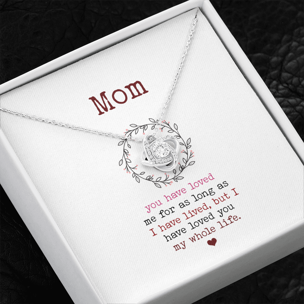 Dear Mom - Loved You My Whole Life - Necklace SO88V