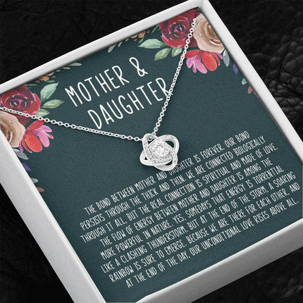 Mother's Day Gift - The Bond Between Mother And Daughter Is Forever - Necklace SO16T - Charming Present