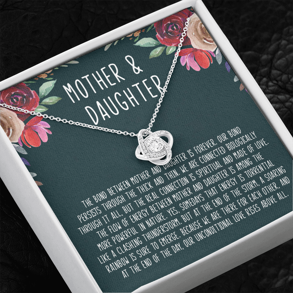 Mother's Day Gift - The Bond Between Mother And Daughter Is Forever - Necklace SO16T