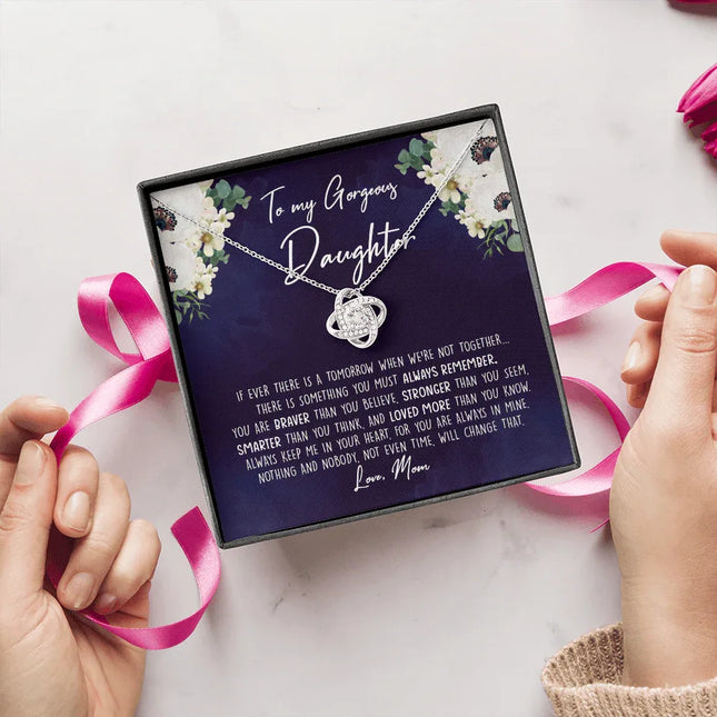 To My Gorgeous Daughter - You Are Braver Than You Believe - Necklace SO75 - Charming Present