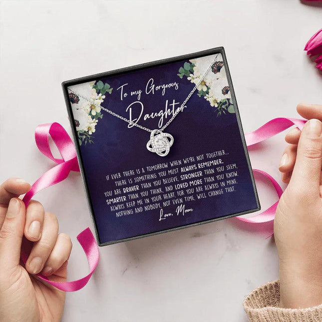 To My Gorgeous Daughter - You Are Braver Than You Believe - Necklace SO75 - Charming Present