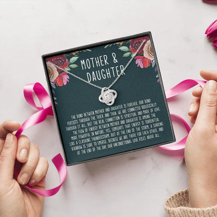 Mother's Day Gift - The Bond Between Mother And Daughter Is Forever - Necklace SO16T - Charming Present