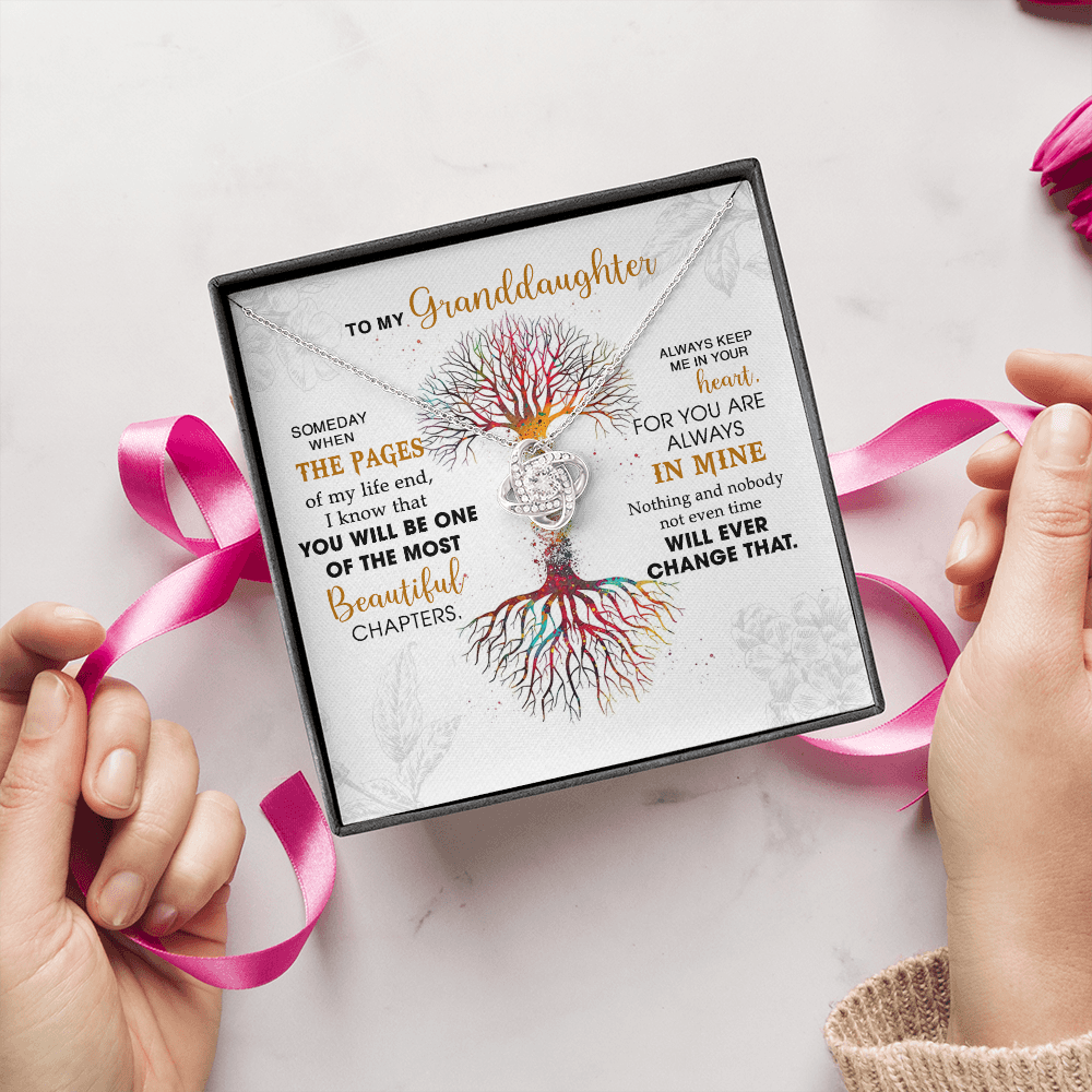 To My Granddaughter - You Are Always In Mine - Necklace DR11