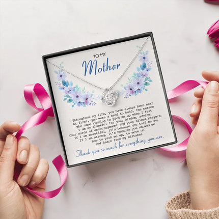 To My Mom - Thank You So Much For Everything You Are - Necklace SO71T - Charming Present