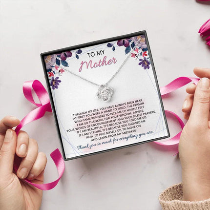To My Mother - Thank You So Much For EveryThing You Are - Necklace SO70V - Charming Present