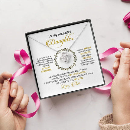 To My Beautiful Daughter - You Mean To Me - Necklace SO143V - Charming Present