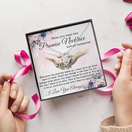 When You Wear This Promise Necklace Always Remember Necklace SO04v1 - Charming Present