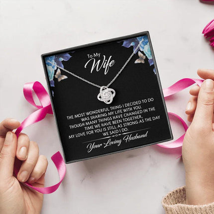 To My Wife - My Love For You - Necklace SO146T - Charming Present