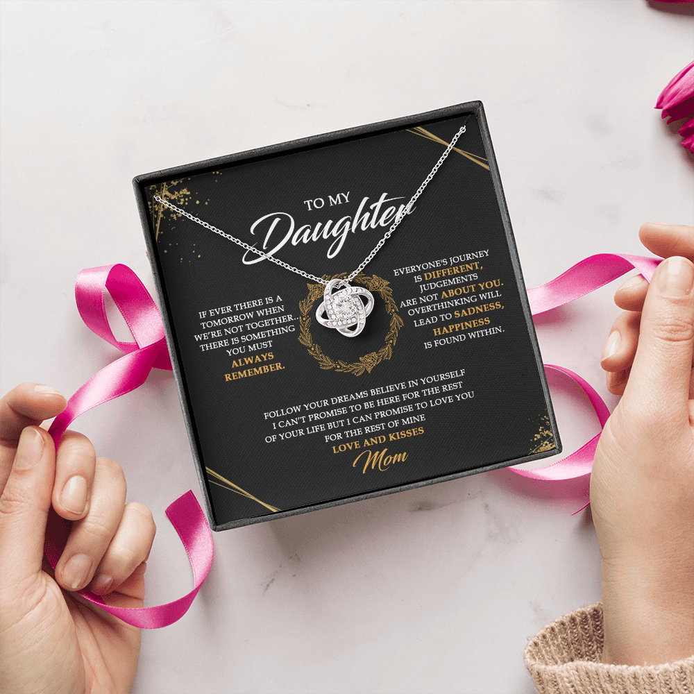 To My Daughter - Never Forget That I Love You - Necklace SO31V
