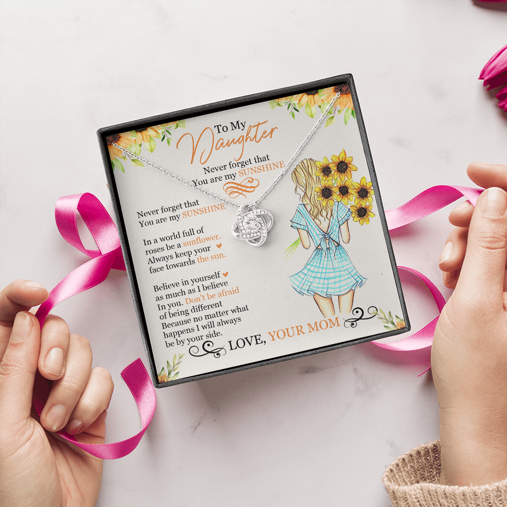 To My Daughter - You Are My Sunshine - Necklace SO137T