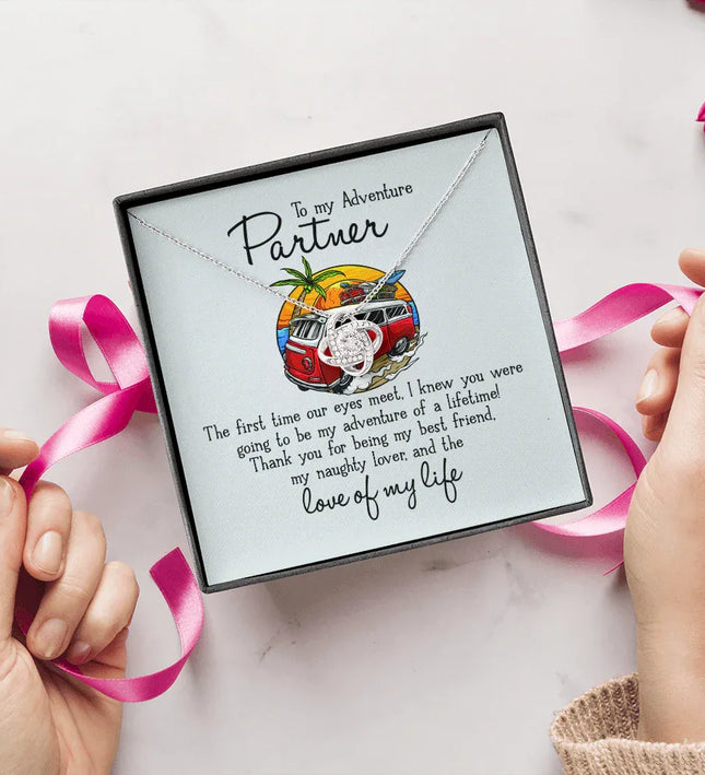 To My Adventure Partner - Love Of My Life - Necklace KT21 - Charming Present