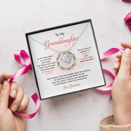 To My Granddaughter You've Been Such A Shining Star - Necklace SO93 - Charming Present