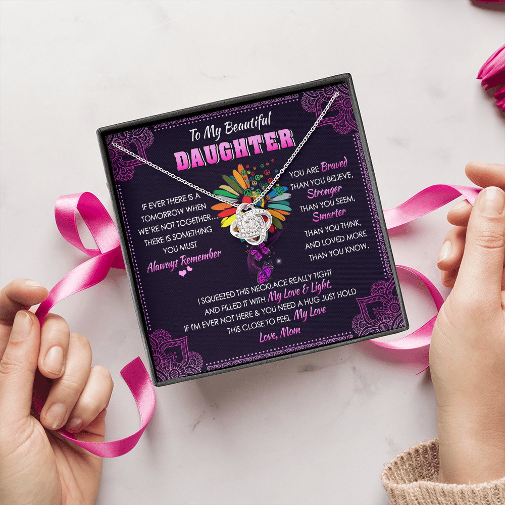 To My Beautiful Daughter - You Mean To Me - Hippie Necklace SO113V