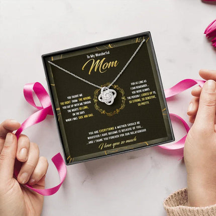 To The Best Mom - The Person I Looked Up To - Necklace SO41T - Charming Present
