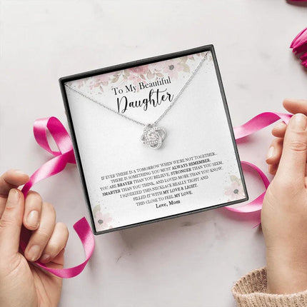 To My Daughter - Something You Must Always Remember - Necklace SO139V - Charming Present