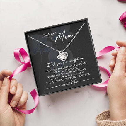 Dear Mom - Thank You For Everything - Necklace SO08T - Charming Present