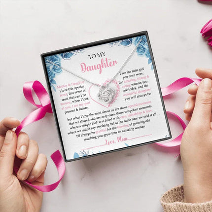 To My Daughter You Are My Wonderful Woman - Necklace SO43V - Charming Present