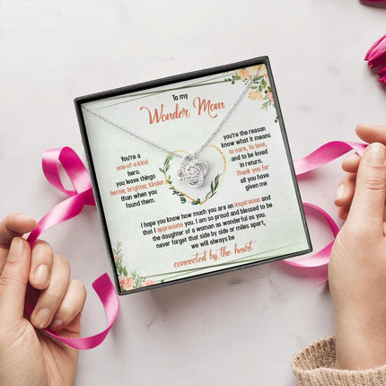 To My Wonder Mom You're One Of A Kind - Necklace SO45T - Charming Present