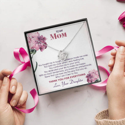 To My Mom Thank You For Loving Me Unconditionally - Necklace SO29T - Charming Present