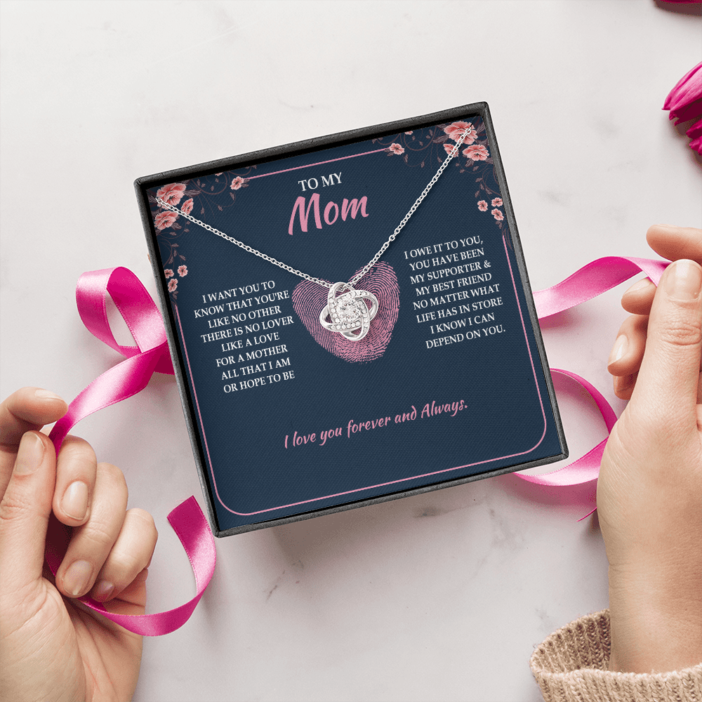 To My Mom - Thank You For Guiding Me Through All Of This - Necklace SO125V