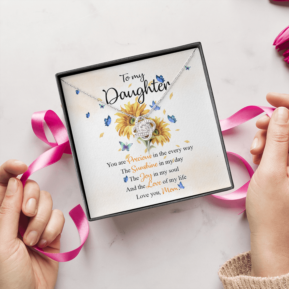 To My Daughter You're The Love Of My Life Necklace SO70