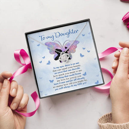To My Daughter You Will Always Be My Little Girl - Necklace SO74 - Charming Present