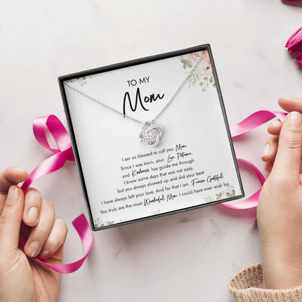 To My Mom I Am So Blessed To Call You Mom Necklace SO47 - Charming Present