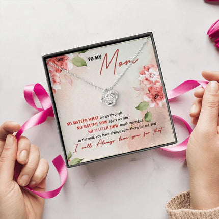 To My Mom I Will Always Love You - Necklace SO26V - Charming Present
