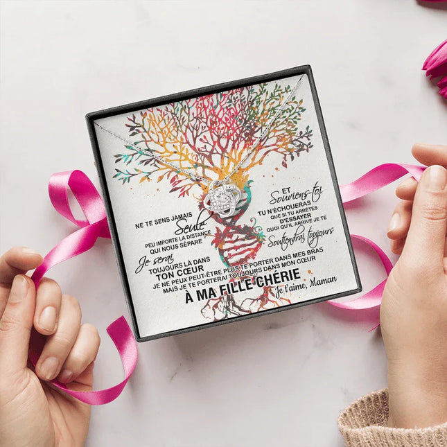 À ma fille - Rappelez-vous toujours - Collier T01 - Charming Present