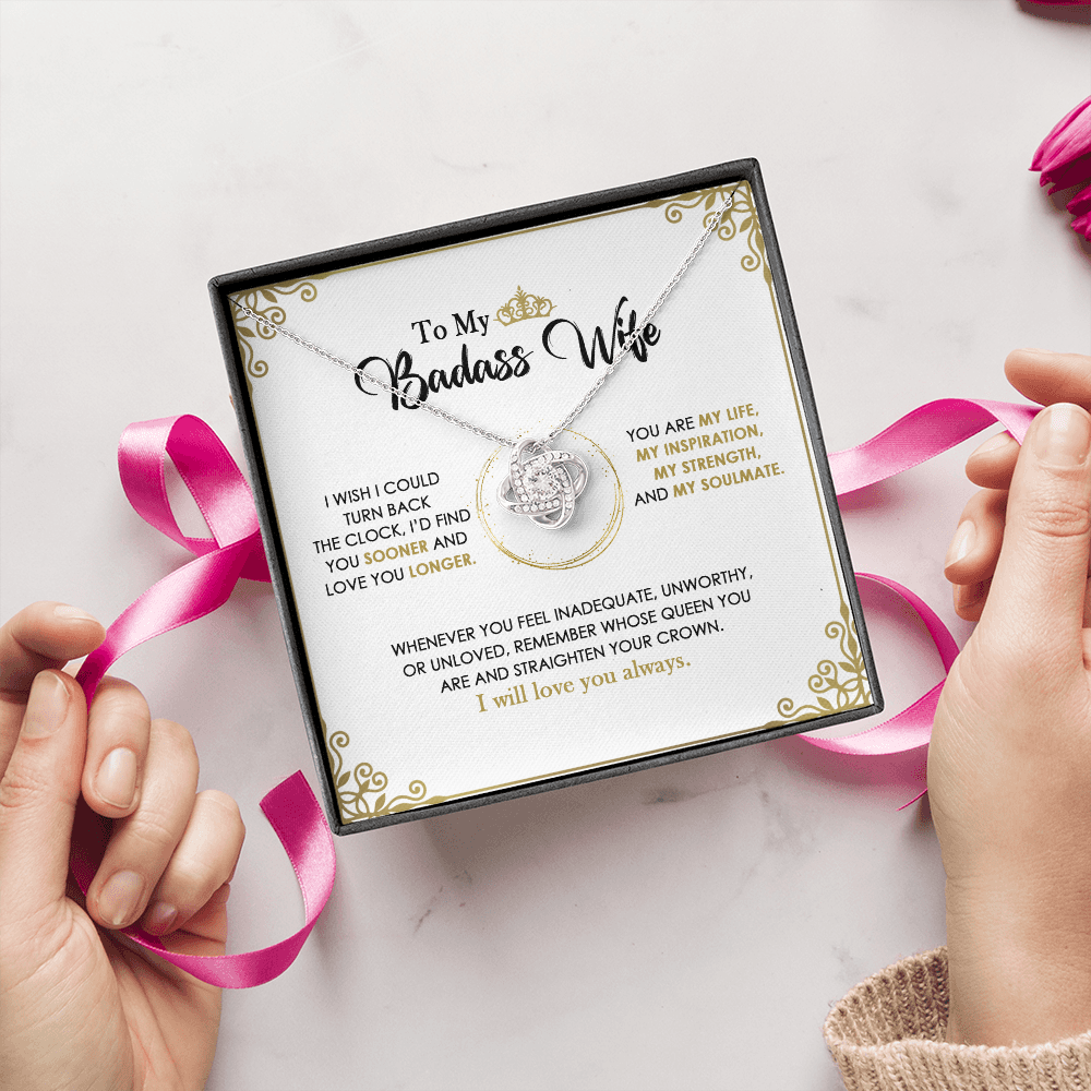 To My Badass Wife - You Are My Life - Necklace SO145V