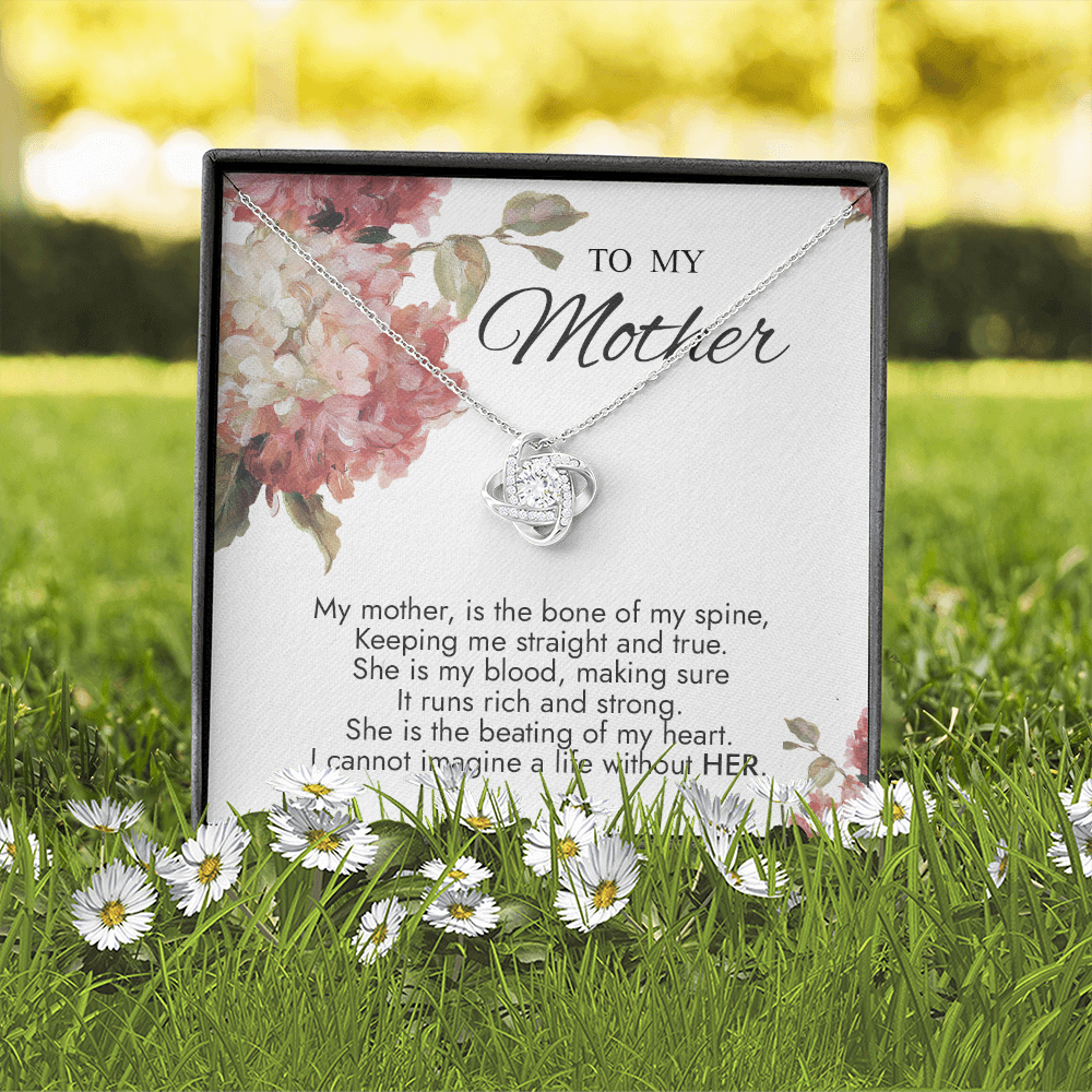 To My Mother I Cannot Imagine A Life Without YOU Necklace SO80