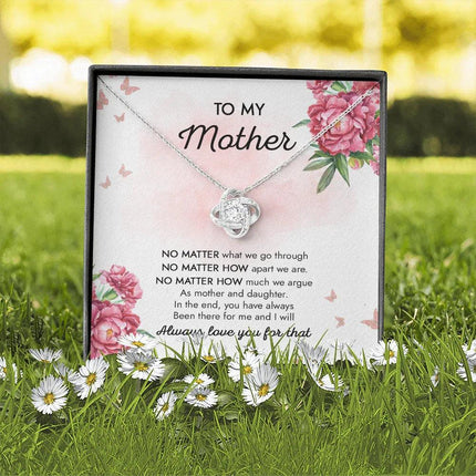 To My Mom I Will Always Love You - Necklace SO79 - Charming Present