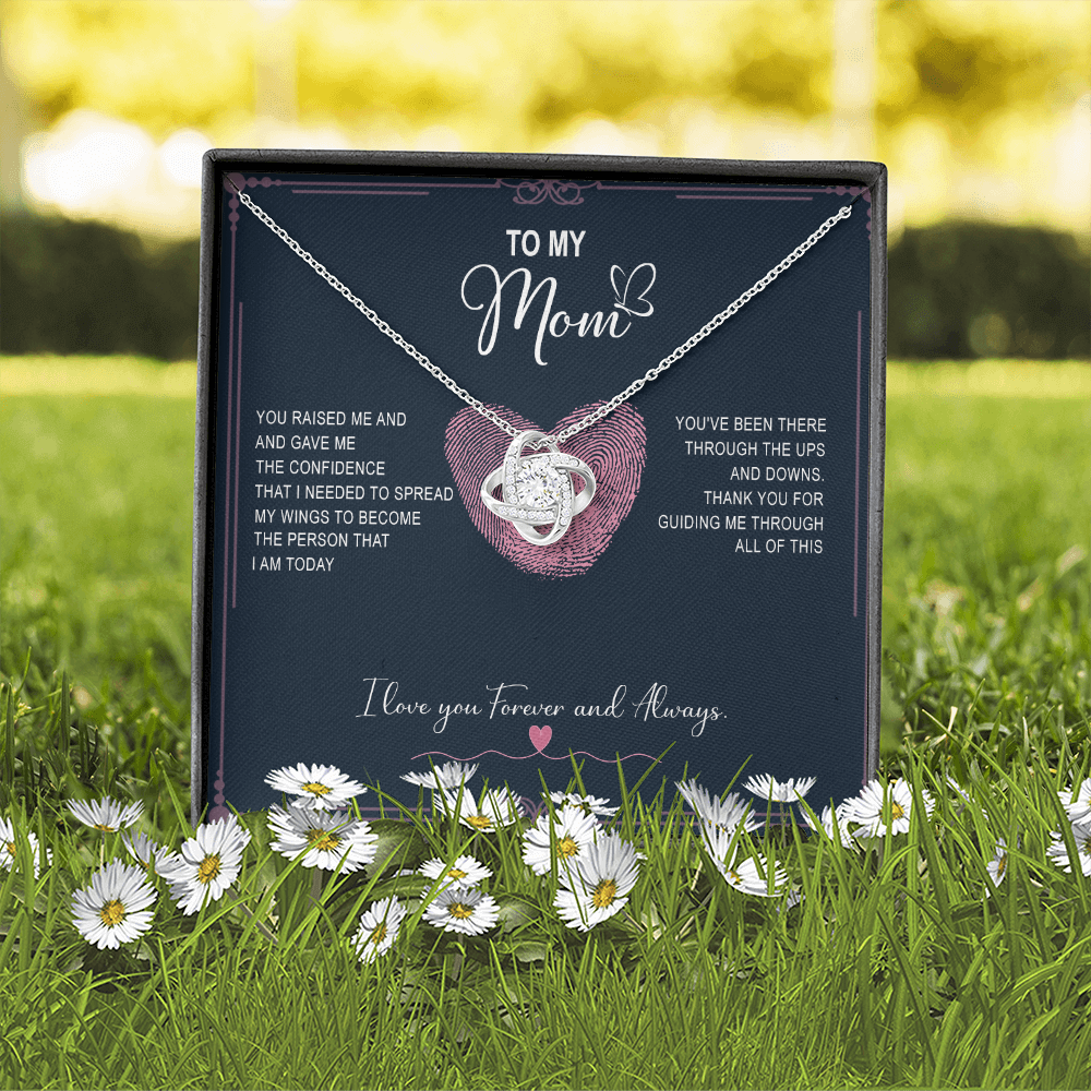 To My Mom - Thank You For Guiding Me Through All Of This - Necklace SO124V