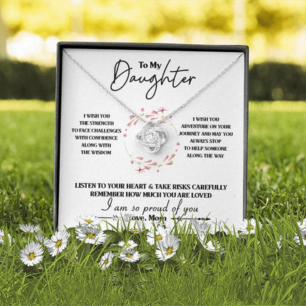 To My Daughter - I Wish You The Strength - Necklace SO147T - Charming Present