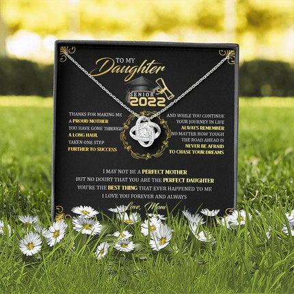 To My Daughter - Senior 2022 - Necklace SO62T - Charming Present