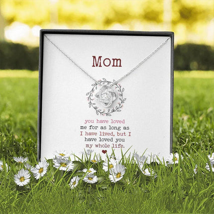 Dear Mom - Loved You My Whole Life - Necklace SO88V - Charming Present