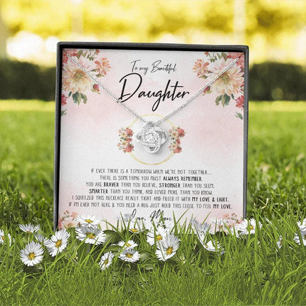 To My Beautiful Daughter - You Are Smarter Than You Think - Necklace SO85 - Charming Present